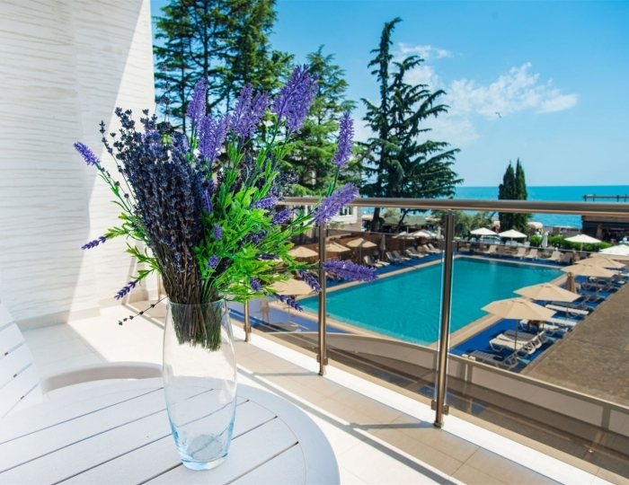 Комфорт с видом на море (Второй корпус) - Отель «Русалма»