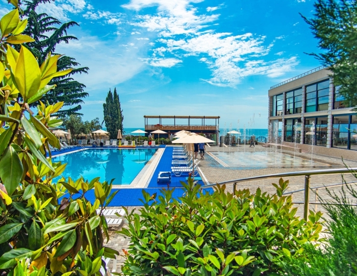 Открытый бассейн - Отель «Русалма»