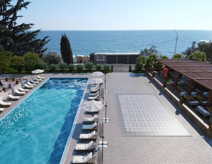 Открытый бассейн - Отель «Русалма»